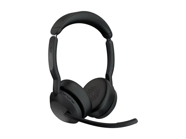 Jabra Evolve2 55 UC Stereo - hodesett USB-C med ladestativ