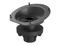 Logitech Tap Riser Mount - Kontrollermonteringssett for videokonferanse grafitt - for Room Solution Base Bundle, Huddle, Large; Tap for Google Hangouts Meet