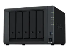 Synology Disk Station DS1522+ - NAS-server 5 br&#248;nner - SATA 6Gb/s - RAID 0, 1, 5, 6, 10, JBOD - RAM 8 GB - Gigabit Ethernet - iSCSI st&#248;tte