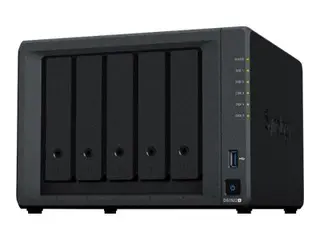 Synology Disk Station DS1522+ - NAS-server 5 br&#248;nner - SATA 6Gb/s - RAID 0, 1, 5, 6, 10, JBOD - RAM 8 GB - Gigabit Ethernet - iSCSI st&#248;tte
