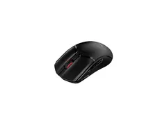 HyperX Pulsefire Haste 2 - Mus - optisk - 6 knapper trådløs, kablet - 2.4 GHz, Bluetooth 5.2, USB 2.0 - USB trådløs mottaker - svart
