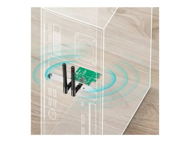 TP-Link TL-WN881ND - Nettverksadapter - PCIe 2.0 - 802.11b/g/n