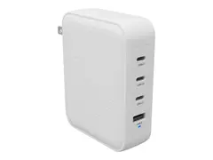 HyperJuice - Strømadapter - 145 watt utgangskontakter: 4 - hvit