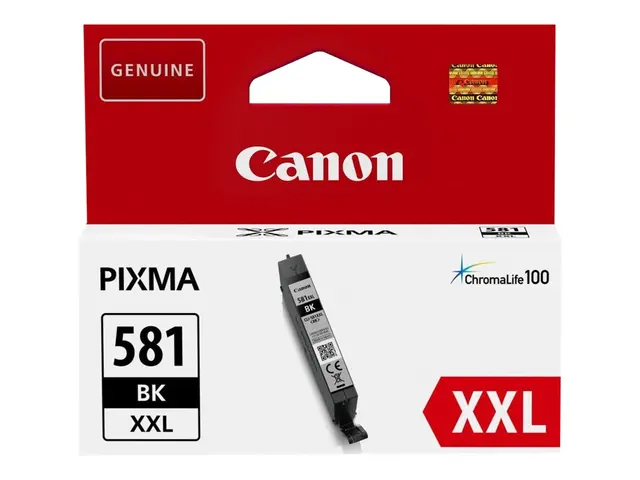 Canon CLI-581BK XXL - XXL-størrelse svart original blekkbeholder f...