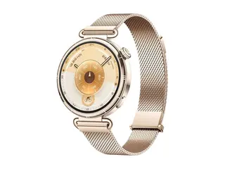 Huawei Watch GT 6 - 41 mm - rustfritt stål smartklokke med milaneserstropp - gull - håndleddstørrelse: 130-190 mm - display 1.32" - Bluetooth 6.0 BR/EDR + BLE, NFC - 37.5 g - gull