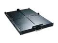 APC - Rack-hylle - svart - 1U - for NetShelter EP; NetShelter ES; NetShelter SX; Netshelter VX; NetShelter WX