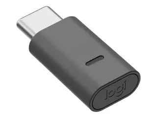 Logitech - Trådløs lydmottaker for hodesett USB-C - grafitt