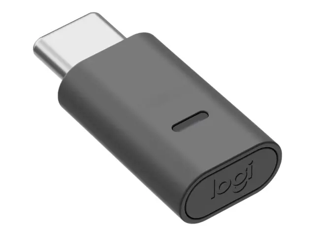 Logitech - Trådløs lydmottaker for hodesett USB-C grafitt