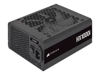 CORSAIR HXi Series HX1000i - Strømforsyning (intern) ultralav støy - ATX12V 3.0/ EPS12V - 80 PLUS Platinum - AC 100-240 V - 1000 watt - Europa