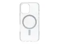OtterBox Symmetry Series - Baksidedeksel for mobiltelefon MagSafe-samsvar - polykarbonatlag, termoplastisk elastomer (TPE) - blank - for Apple iPhone 16