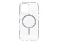 OtterBox Symmetry Series - Baksidedeksel for mobiltelefon MagSafe-samsvar - polykarbonatlag, termoplastisk elastomer (TPE) - blank - for Apple iPhone 16
