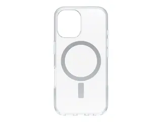 OtterBox Symmetry Series - Baksidedeksel for mobiltelefon MagSafe-samsvar - polykarbonatlag, termoplastisk elastomer (TPE) - blank - for Apple iPhone 16