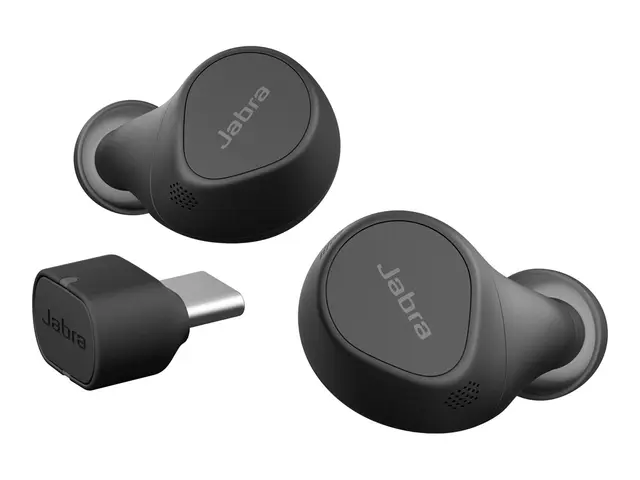 Jabra Evolve2 Buds MS - True wireless-hodetelefoner med mikrofon i...