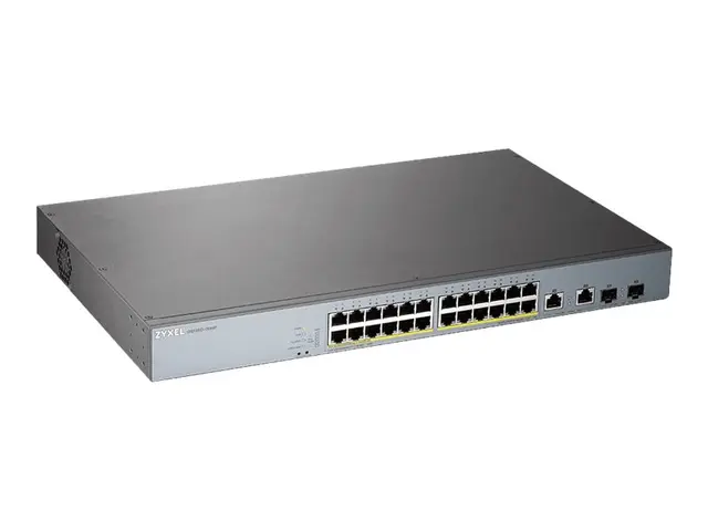 Zyxel GS1350-26HP - Switch - smart - 24 x 10/100/1000 (PoE+) + 2 x...