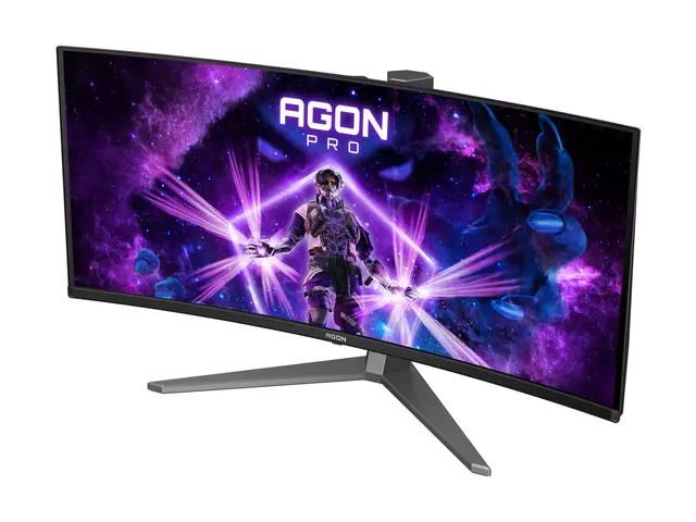 AOC AGON PRO AG346UCD - OLED-skjerm gaming kurvet 34" 3440 x 1440 ...