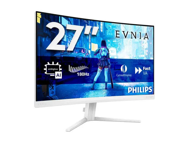 Philips Evnia 5000 27M2C5201L - LED-skjerm gaming kurvet 27" 1920 ...