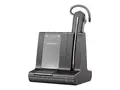 Poly Savi 8240-M Office - Savi 8200 series hodesett - DECT - tr&#229;dl&#248;s - svart - Certified for Microsoft Teams