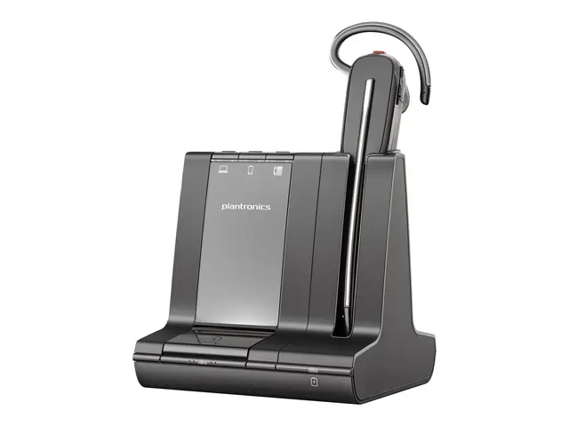 Poly Savi 8240-M Office - 8200 series hodesett DECT trådløs svart ...