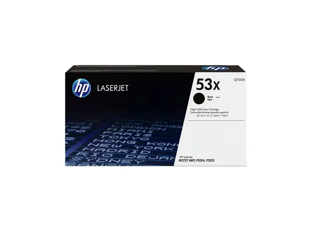HP 53X - Høy ytelse - svart - original - LaserJet - tonerpatron (Q...