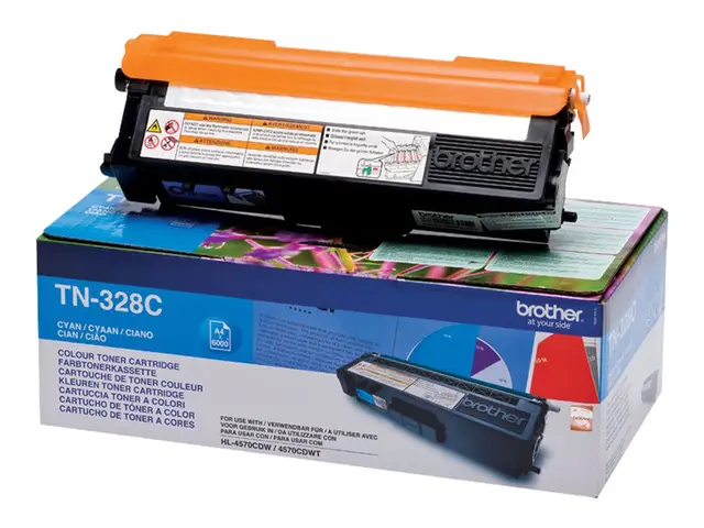Brother TN328C - Cyan original tonerpatron for DCP-9270CDN, MFC-99...