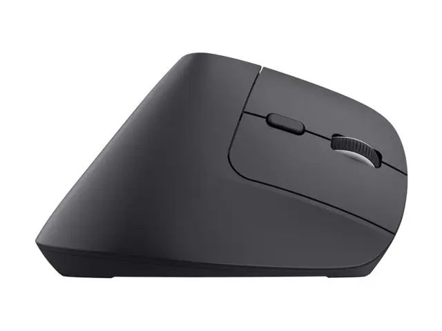 Trust Bayo+ - Vertikal mus ergonomisk høyrehendt optisk 6 knapper ...