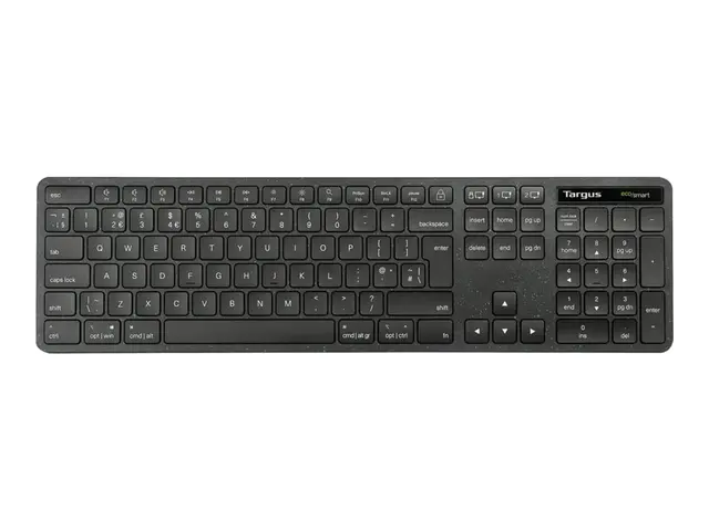 Targus EcoSmart - Tastatur full size bakteriedrepende middel trådl...