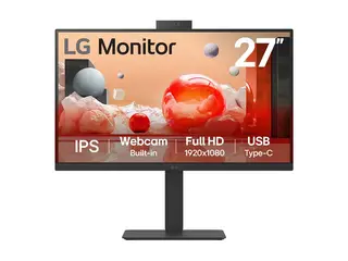 LG 27BA850-B - BA850 Series - LED-skjerm 27&quot; - 1920 x 1080 Full HD (1080p) @ 100 Hz - IPS - 250 cd/m&#178; - 1300:1 - 5 ms - HDMI, DisplayPort, USB-C - h&#248;yttalere - virksomhet