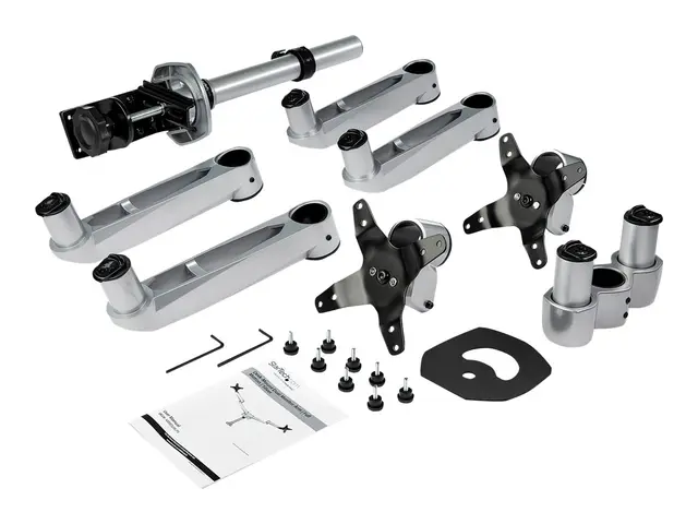 StarTech.com Desk Mount Dual Monitor Arm, Premium Articulating up ...
