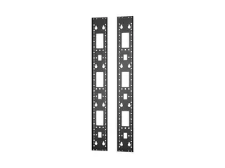 APC Easy Rack - Racktilbehørskanal (vertikal) svart - 24U (en pakke 2)