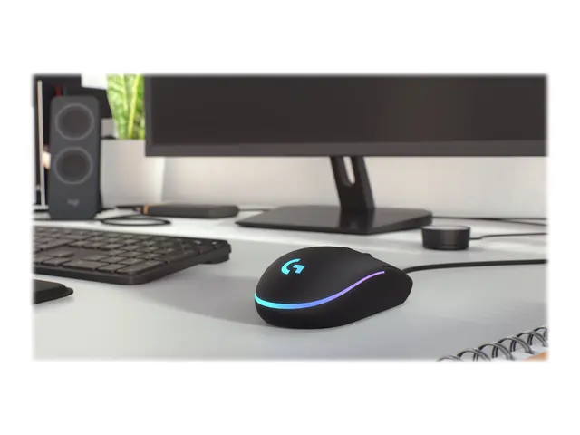 Logitech Gaming Mouse G203 LIGHTSYNC - Mus - optisk - 6 knapper - ...