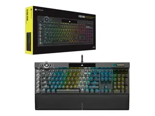CORSAIR Gaming K100 RGB - Tastatur - bakgrunnsbelyst USB - Nordisk - tastsvitsj: CORSAIR OPX RGB