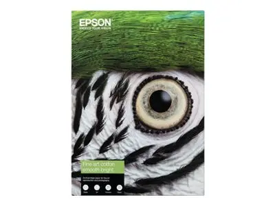 Epson Fine Art II - Bomull glatt matt 490 mikroner sterkt hvitt A2...