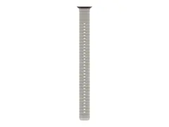 Apple - Klokkerem forlengelse for smart armbåndsur 49 mm, svart titanfinish - 130 - 250 mm - translucentgrå, svart