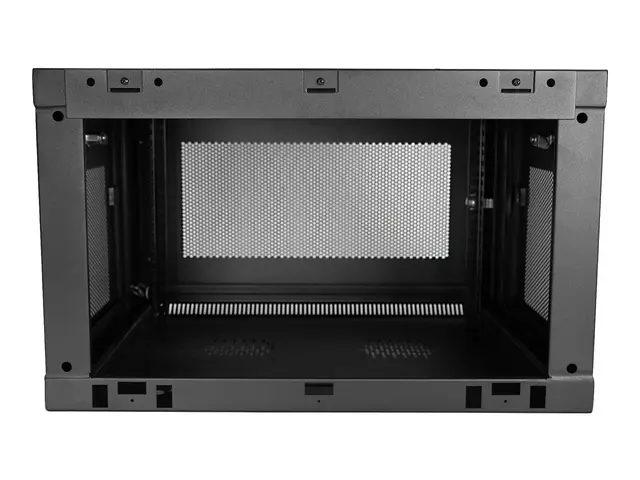 Startech 2 Post 6U 19" Wall Mount Network Cabinet, 15" Deep Lockin...