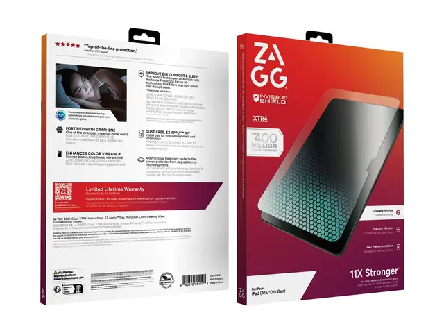 ZAGG InvisibleShield Glass XTR4 - Skjermbeskyttelse for nettbrett ...