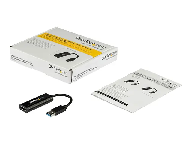 StarTech.com USB 3.0 to HDMI Adapter, 1080p (1920x1200), Slim/Comp...