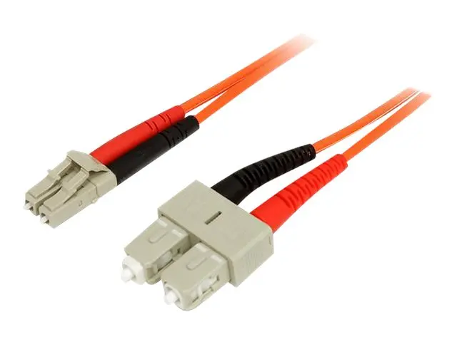 StarTech.com 2m Fiber Optic Cable - Multimode Duplex 50/125 LSZH L...