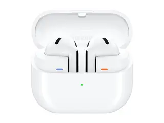 Samsung Galaxy Buds3 - True wireless-hodetelefoner med mikrofon i &#248;ret - Bluetooth - aktiv st&#248;ydemping - hvit