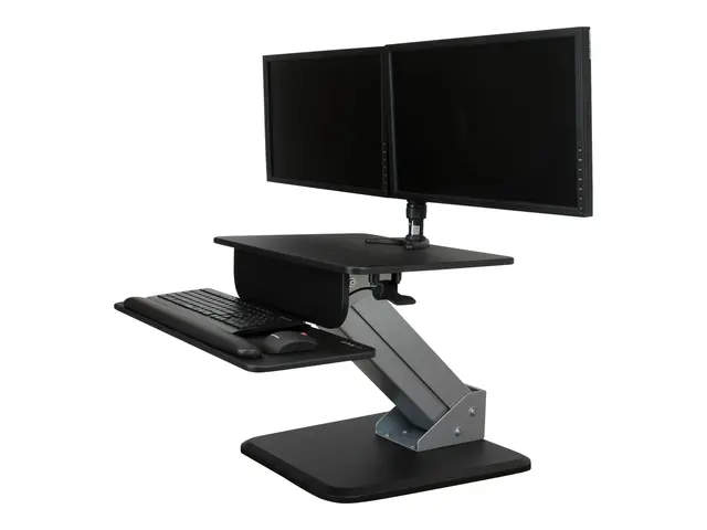 Startech Height Adjustable Standing Desk Converter - Sit Stand wit...