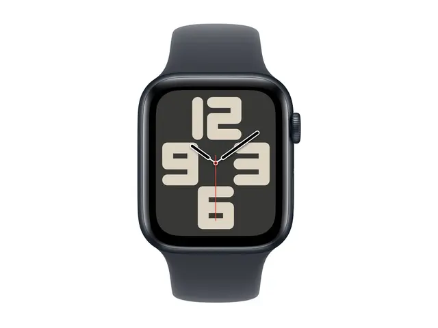 Apple Watch SE (GPS) - 2. generasjon 44 mm midnattsaluminium smart...