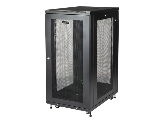 Startech 24U Server Rack Cabinet, 4-Post Adjustable Depth (2" to 3...