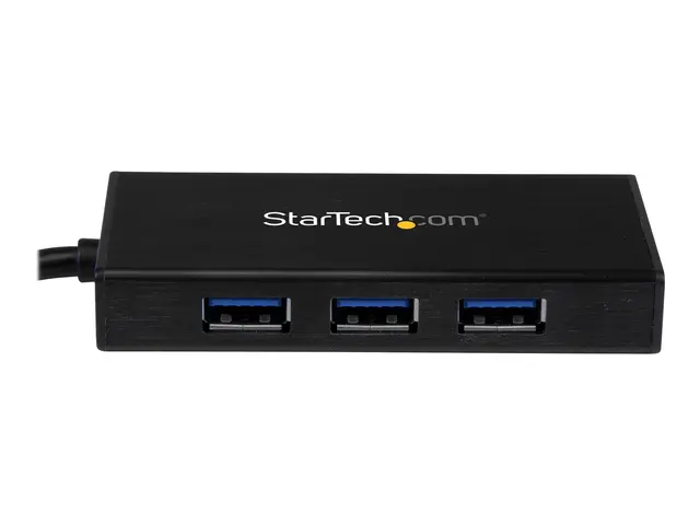 StarTech.com USB 3.0 Hub with Gigabit Ethernet Adapter - 3 Port NI...