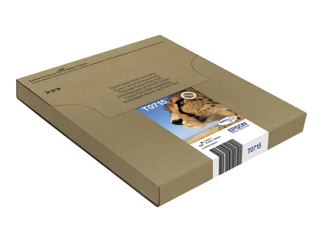 Epson T071 Easy Mail Packaging - 4-pack - 23.9 ml - svart, gul, cy...