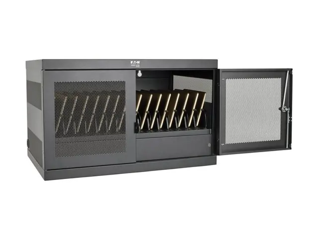 Eaton Tripp Lite Series 16-Device USB Charging Station Cabinet wit...