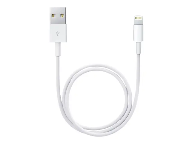 Apple - Lightning-kabel Lightning hann til USB 50 cm