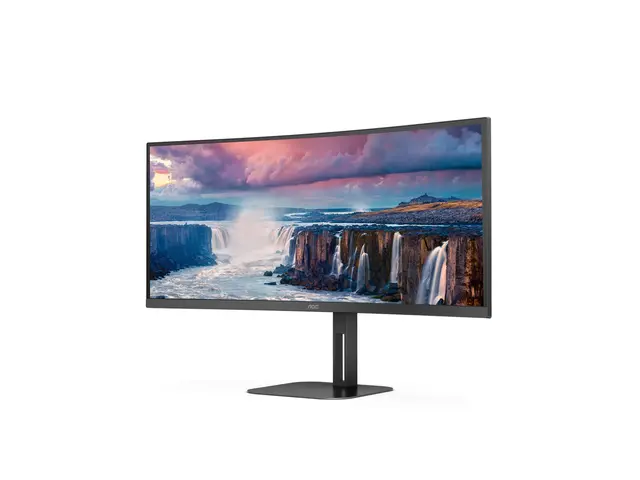 AOC Value-line CU34V5C/BK/23 - LED-skjerm kurvet 34" 3440 x 1440 W...