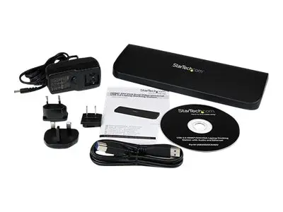 StarTech.com USB 3.0 Docking Station with HDMI and DVI/VGA - Dual ...