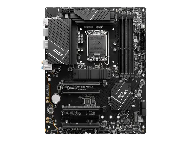 MSI PRO B760-P DDR4 II - Hovedkort ATX LGA1700-sokkel B760 Chipset...