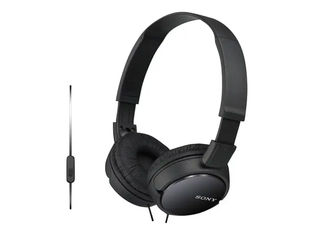 Sony MDR-ZX110 - Hodetelefoner - full størrelse - kablet - 3,5 mm ...