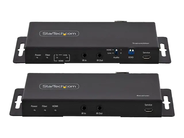StarTech.com 4K HDMI over Fiber Extender Kit, 60Hz up to 3300ft/1k...